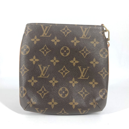 LOUIS VUITTON Pouch M51901 Monogram canvas Brown Monogram Partition unisex(Unisex) Used Authentic