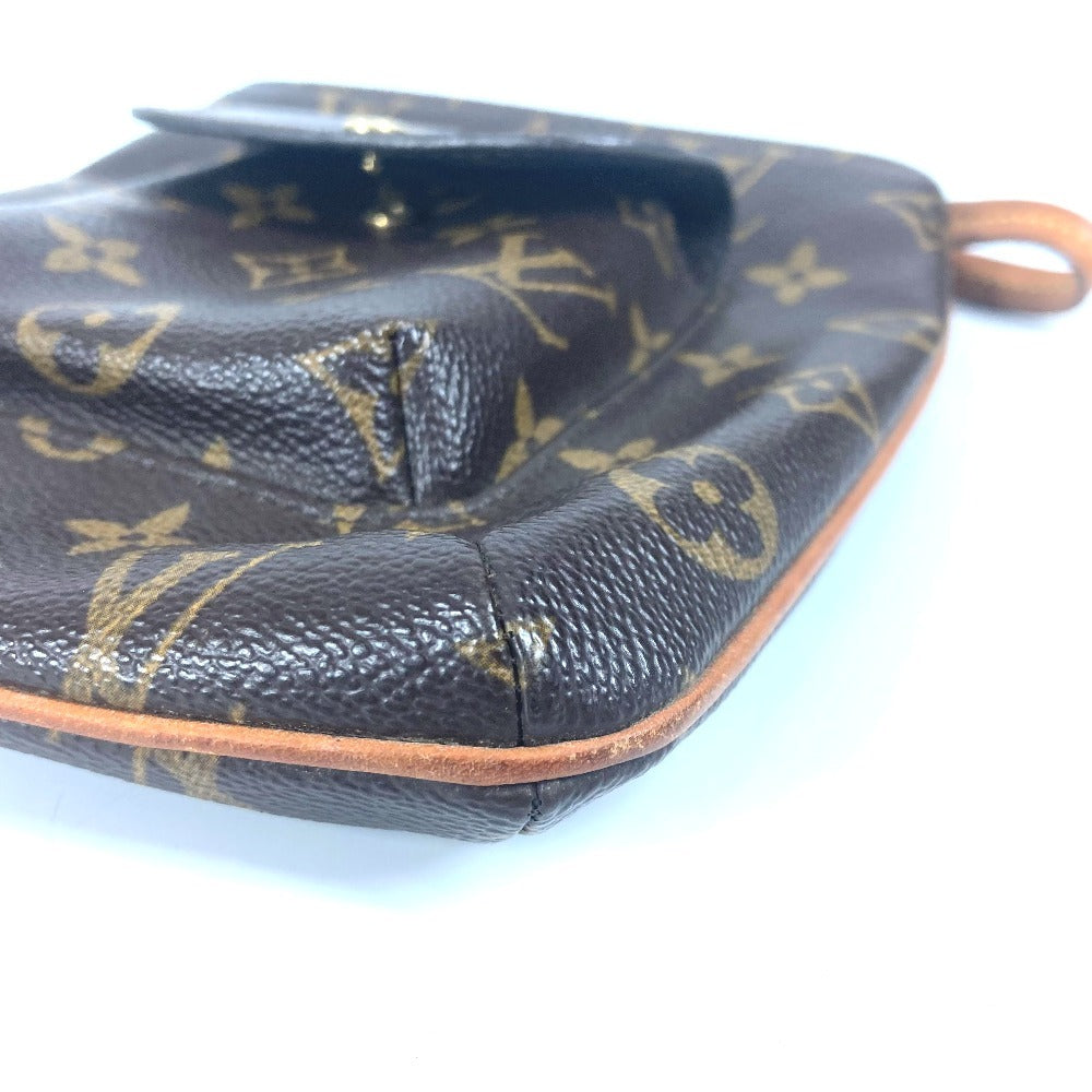 LOUIS VUITTON Pouch M51901 Monogram canvas Brown Monogram Partition unisex(Unisex) Used Authentic