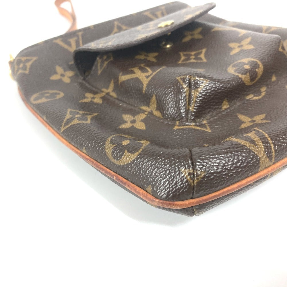 LOUIS VUITTON Pouch M51901 Monogram canvas Brown Monogram Partition unisex(Unisex) Used Authentic