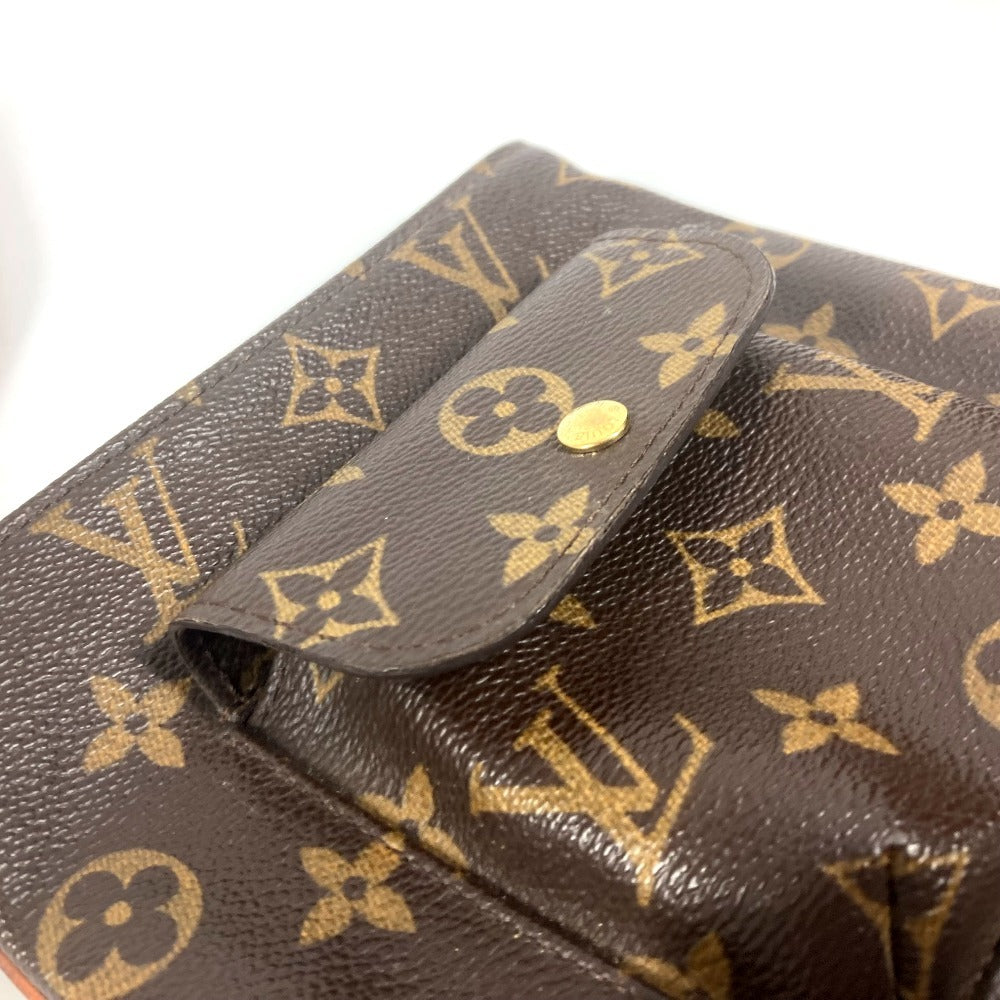 LOUIS VUITTON Pouch M51901 Monogram canvas Brown Monogram Partition unisex(Unisex) Used Authentic