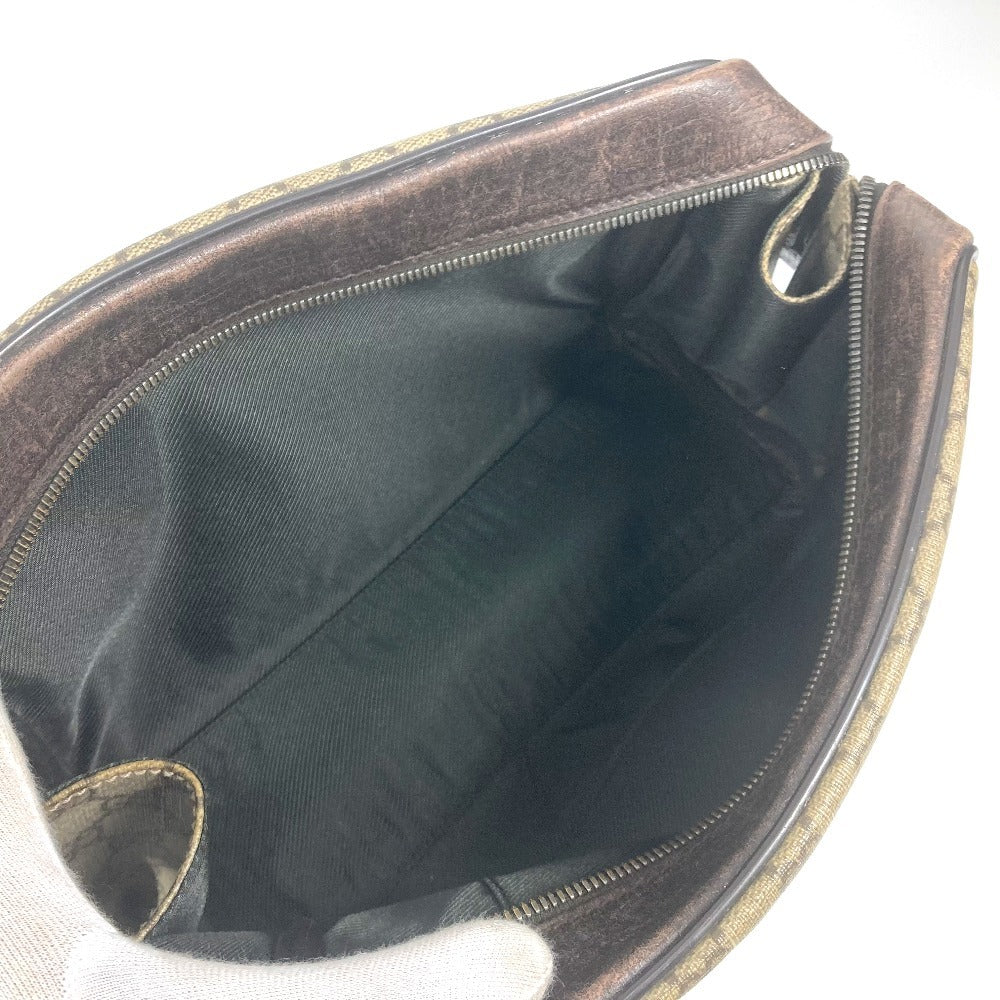 GUCCI Pouch 108891 GG Supreme canvas, leather beige GG Supreme logo