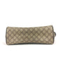 GUCCI Pouch 108891 GG Supreme canvas, leather beige GG Supreme logo