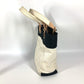 CHANEL Shoulder Bag A34208 canvas white CC COCO Mark Paris Biarritz PM Women Used Authentic