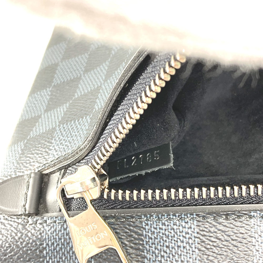 LOUIS VUITTON Handbag N41347 Damier Cobalt Canvas Navy Damier Cobalt Porto Documan Business PDB mens Used Authentic