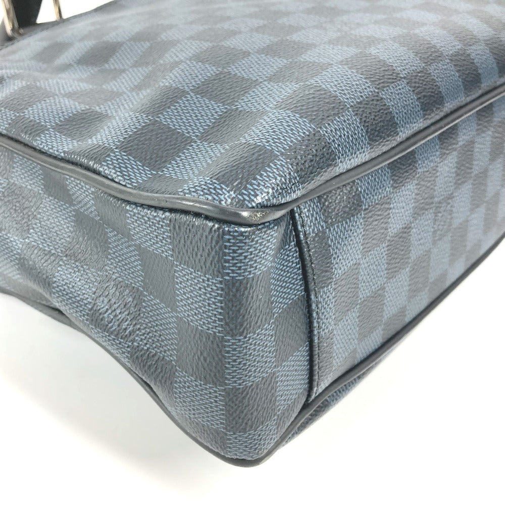 LOUIS VUITTON Handbag N41347 Damier Cobalt Canvas Navy Damier Cobalt Porto Documan Business PDB mens Used Authentic