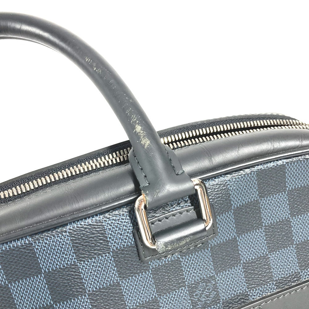 LOUIS VUITTON Handbag N41347 Damier Cobalt Canvas Navy Damier Cobalt Porto Documan Business PDB mens Used Authentic