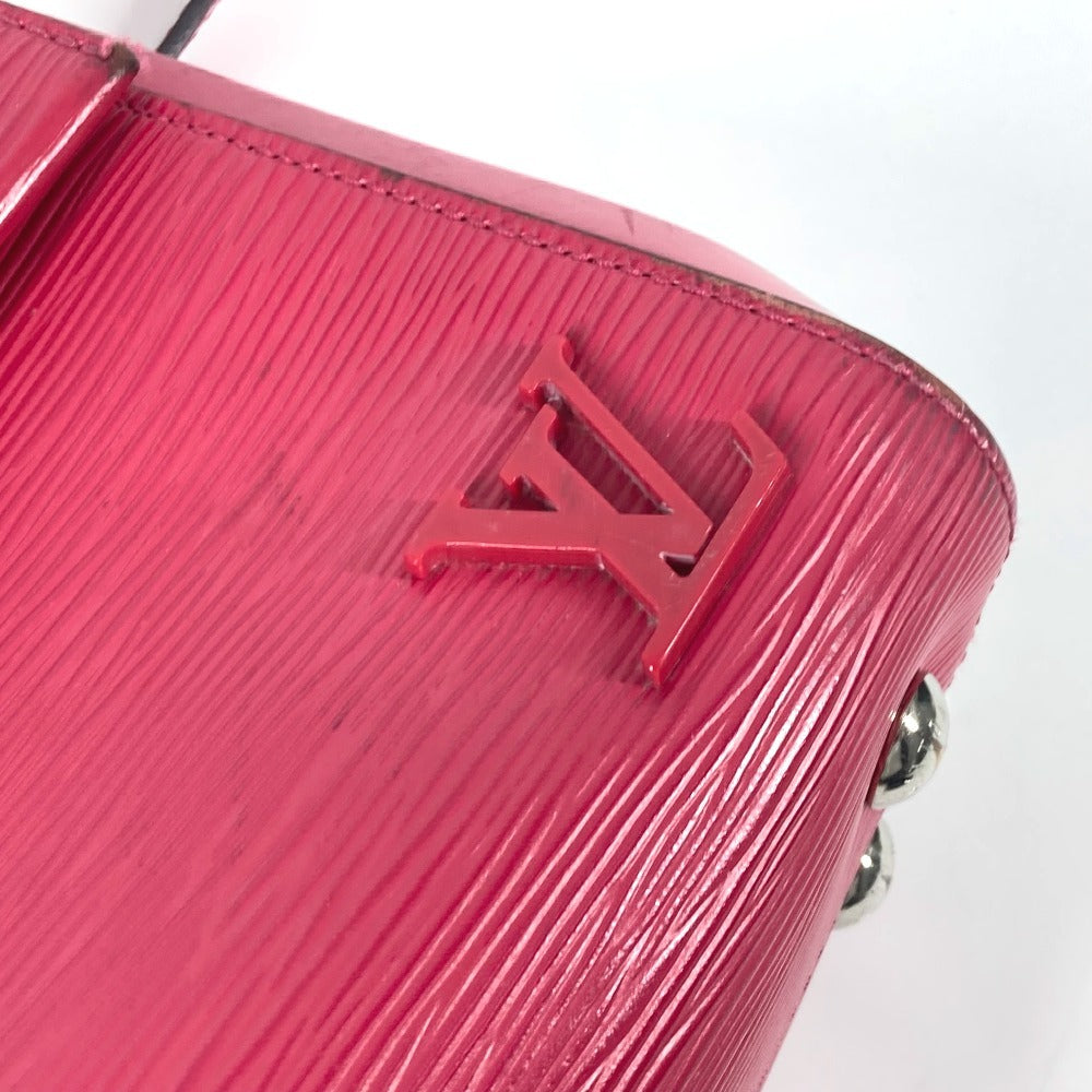 LOUIS VUITTON Shoulder Bag M42051 Epi Leather pink Epi Cluny BB Women Used Authentic