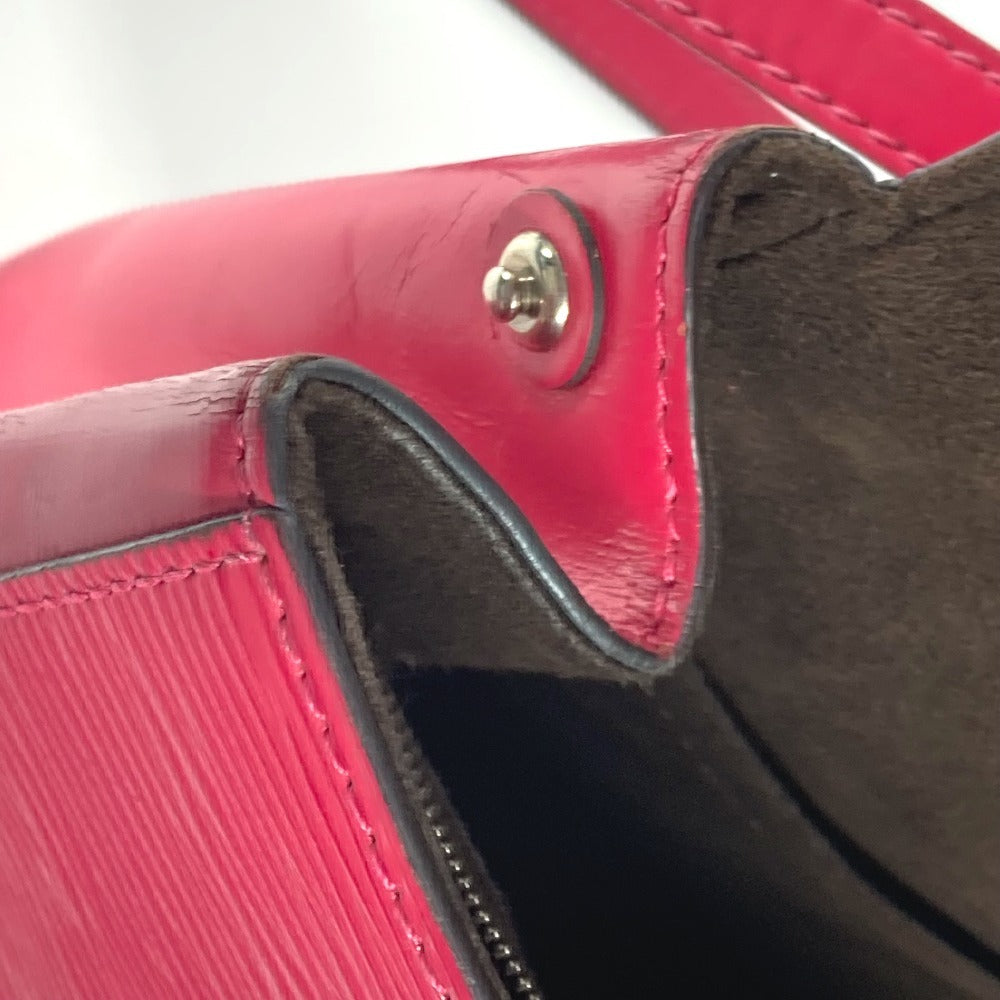 LOUIS VUITTON Shoulder Bag M42051 Epi Leather pink Epi Cluny BB Women Used Authentic