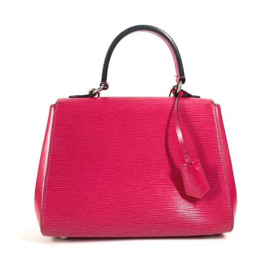 LOUIS VUITTON Shoulder Bag M42051 Epi Leather pink Epi Cluny BB Women Used Authentic