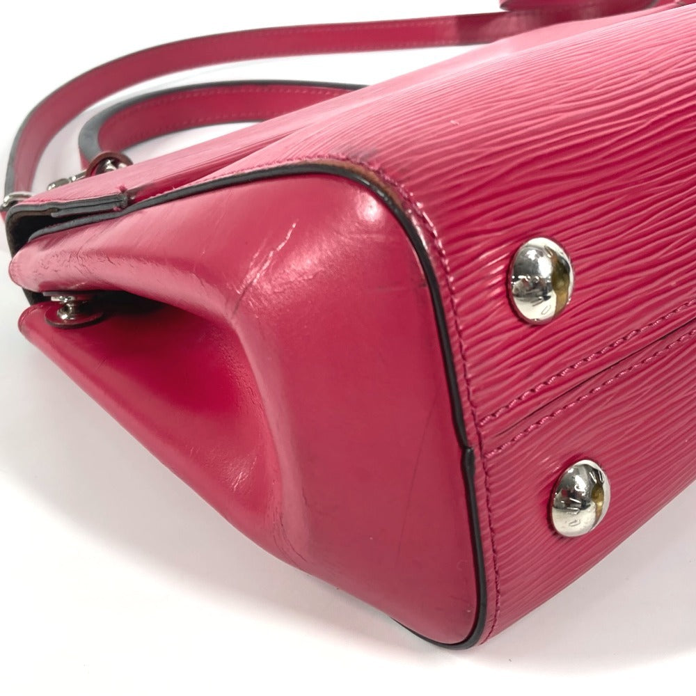LOUIS VUITTON Shoulder Bag M42051 Epi Leather pink Epi Cluny BB Women Used Authentic