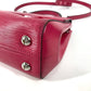 LOUIS VUITTON Shoulder Bag M42051 Epi Leather pink Epi Cluny BB Women Used Authentic