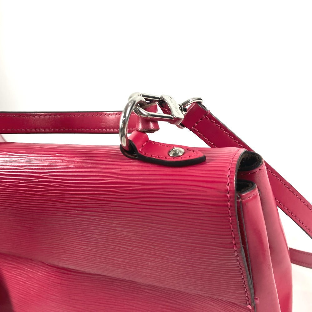 LOUIS VUITTON Shoulder Bag M42051 Epi Leather pink Epi Cluny BB Women Used Authentic