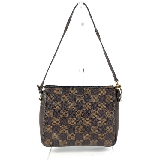 LOUIS VUITTON Shoulder Bag N51982 Damier canvas Brown Damier Truth makeup accessories pouch Women Used Authentic