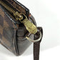 LOUIS VUITTON Shoulder Bag N51982 Damier canvas Brown Damier Truth makeup accessories pouch Women Used Authentic
