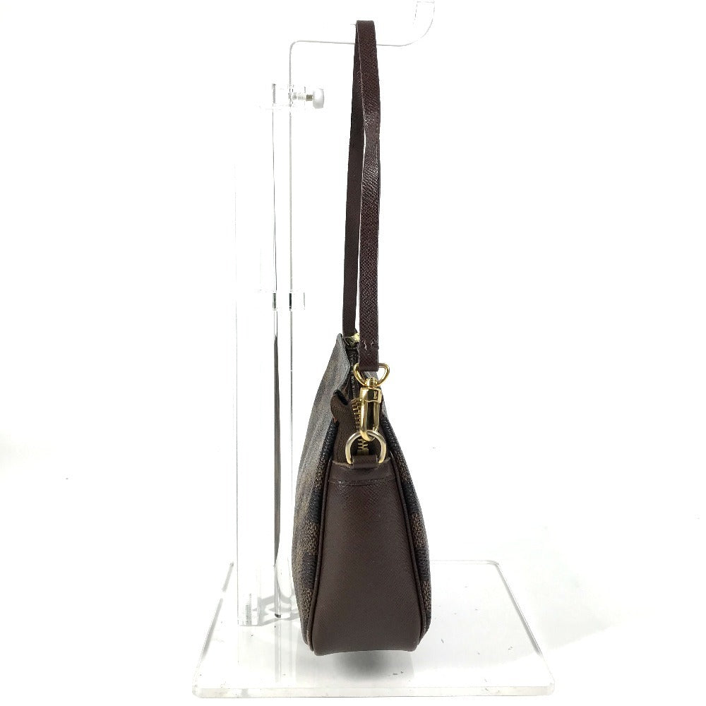 LOUIS VUITTON Shoulder Bag N51982 Damier canvas Brown Damier Truth makeup accessories pouch Women Used Authentic