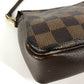 LOUIS VUITTON Shoulder Bag N51982 Damier canvas Brown Damier Truth makeup accessories pouch Women Used Authentic