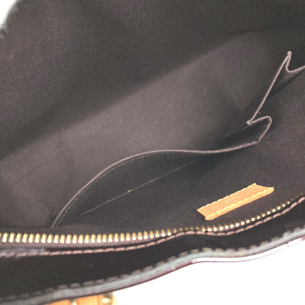 LOUIS VUITTON Shoulder Bag M91994 Monogram Vernis Canvas purple Monogram Vernis Brentwood Women Used Authentic
