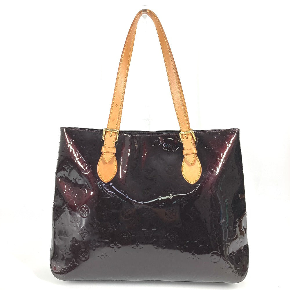 LOUIS VUITTON Shoulder Bag M91994 Monogram Vernis Canvas purple Monogram Vernis Brentwood Women Used Authentic