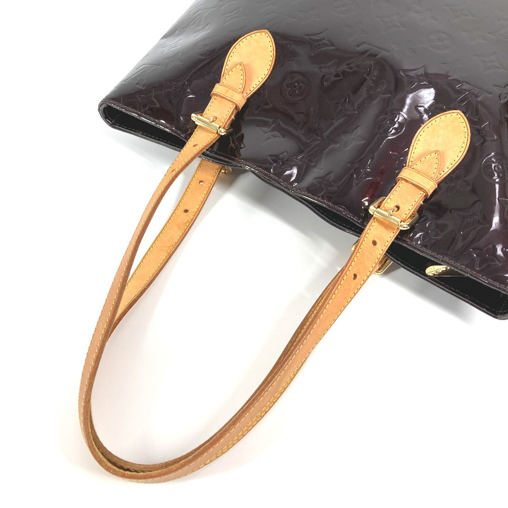 LOUIS VUITTON Shoulder Bag M91994 Monogram Vernis Canvas purple Monogram Vernis Brentwood Women Used Authentic