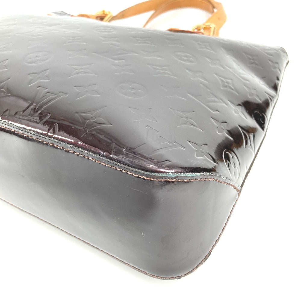 LOUIS VUITTON Shoulder Bag M91994 Monogram Vernis Canvas purple Monogram Vernis Brentwood Women Used Authentic