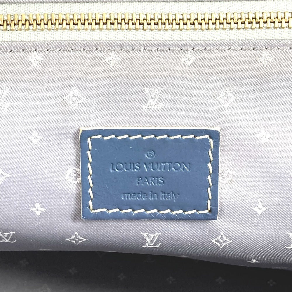 LOUIS VUITTON Handbag M91807 Suhari leather blue Suhari Angnieux PM Women Used Authentic
