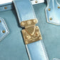 LOUIS VUITTON Handbag M91807 Suhari leather blue Suhari Angnieux PM Women Used Authentic