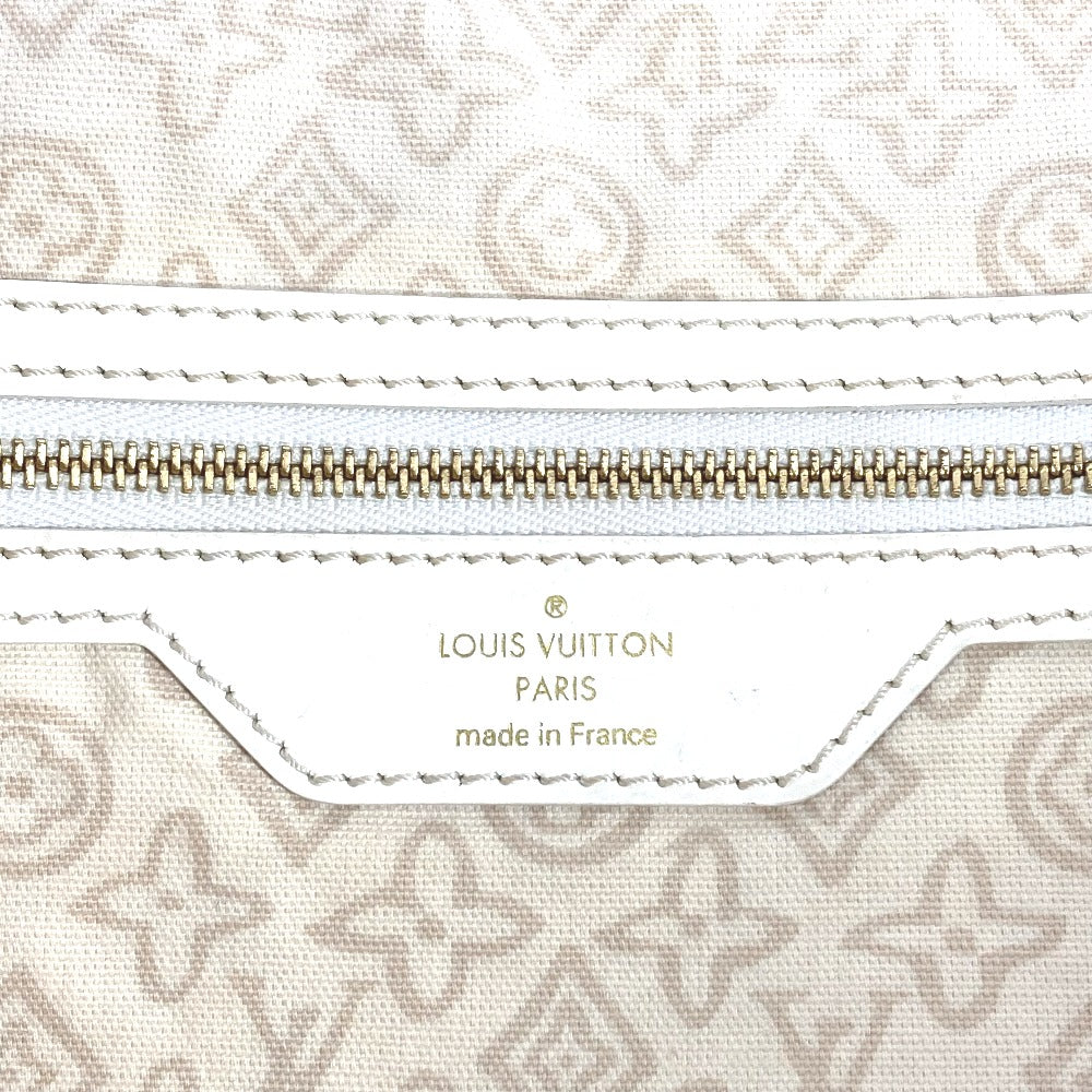 LOUIS VUITTON Tote Bag M95675 Leather / canvas Beige type Cruise line Taicienne GM Women Used Authentic