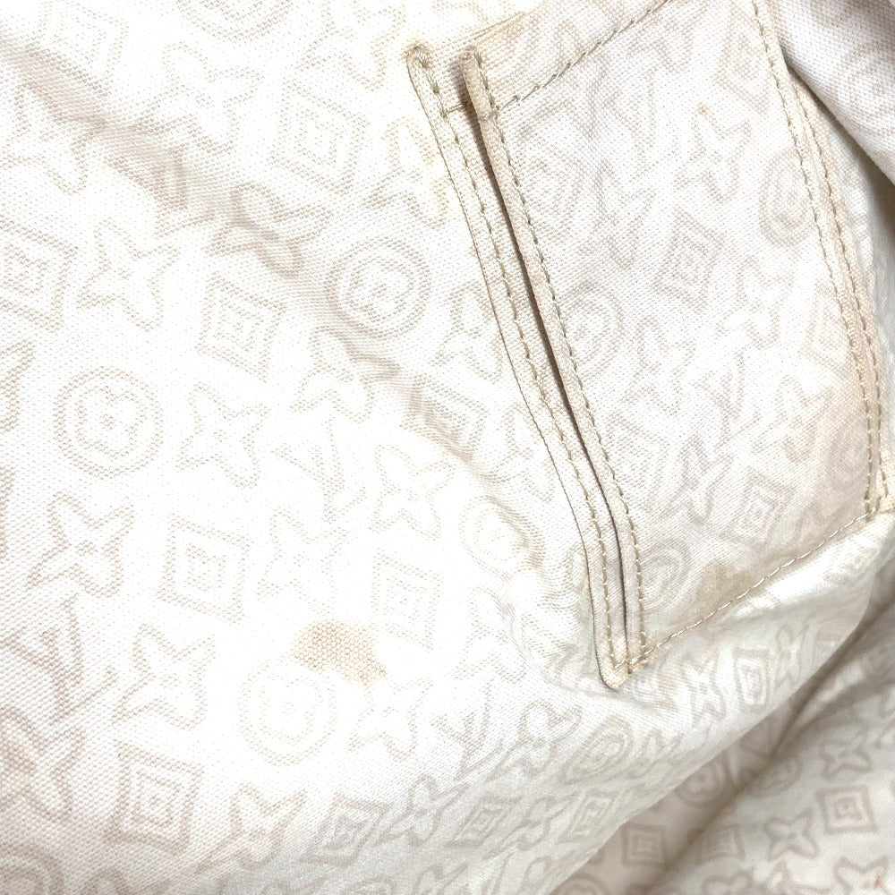 LOUIS VUITTON Tote Bag M95675 Leather / canvas Beige type Cruise line Taicienne GM Women Used Authentic