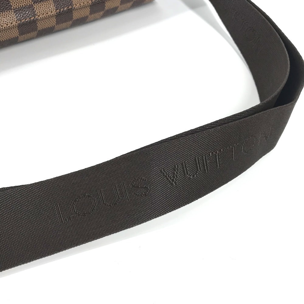 LOUIS VUITTON Shoulder Bag N45255 Damier canvas Brown Damier Naviglio Women(Unisex) Used Authentic