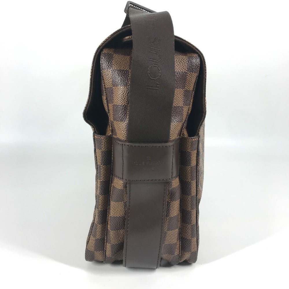 LOUIS VUITTON Shoulder Bag N45255 Damier canvas Brown Damier Naviglio Women(Unisex) Used Authentic