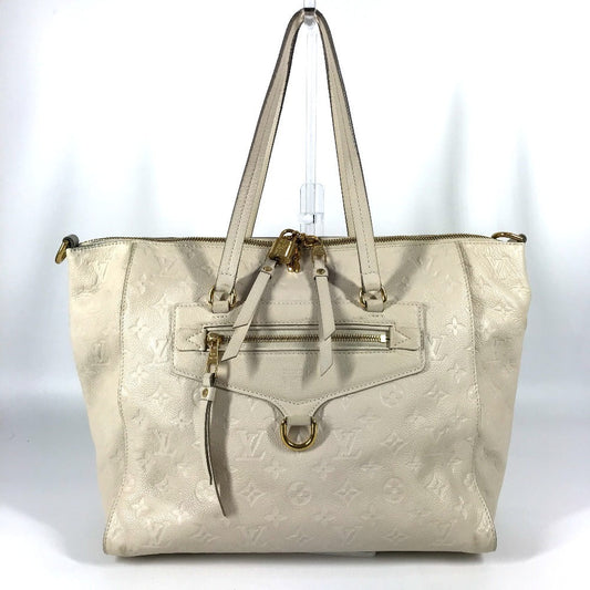 LOUIS VUITTON Shoulder Bag M93411 Monogram Ann Platt Leather white Monogram Ann Platt Remunize PM unisex(Unisex) Used Authentic