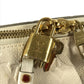 LOUIS VUITTON Shoulder Bag M93411 Monogram Ann Platt Leather white Monogram Ann Platt Remunize PM unisex(Unisex) Used Authentic