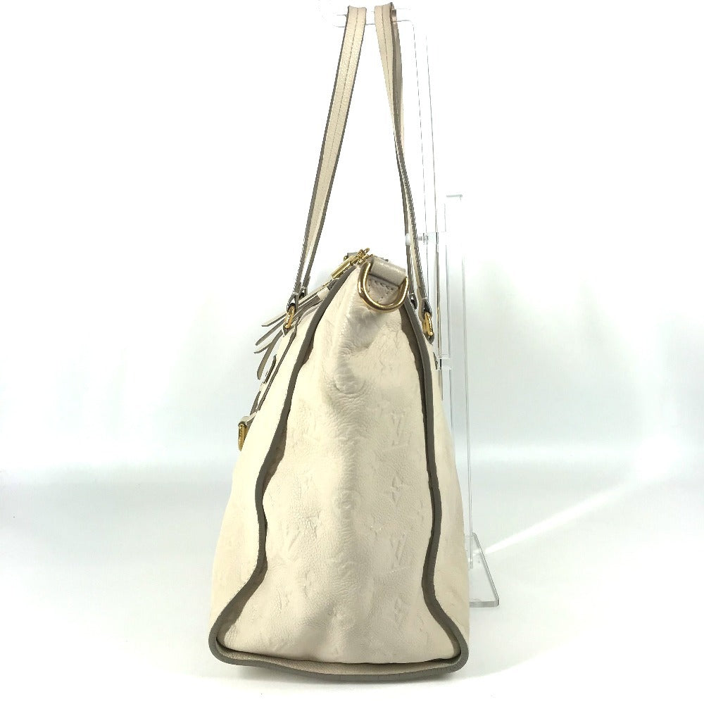 LOUIS VUITTON Shoulder Bag M93411 Monogram Ann Platt Leather white Monogram Ann Platt Remunize PM unisex(Unisex) Used Authentic