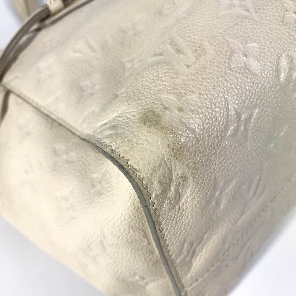 LOUIS VUITTON Shoulder Bag M93411 Monogram Ann Platt Leather white Monogram Ann Platt Remunize PM unisex(Unisex) Used Authentic