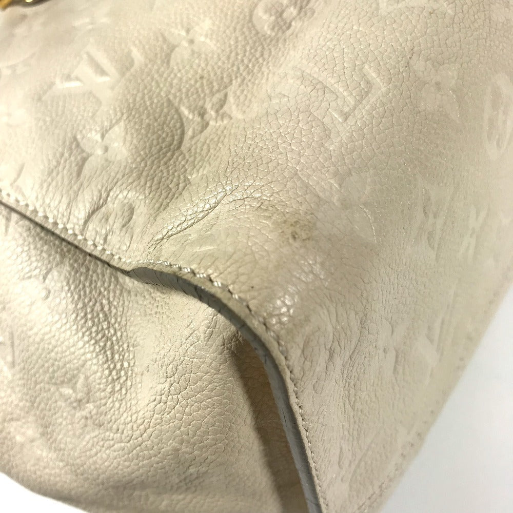 LOUIS VUITTON Shoulder Bag M93411 Monogram Ann Platt Leather white Monogram Ann Platt Remunize PM unisex(Unisex) Used Authentic