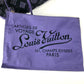 LOUIS VUITTON Shoulder Bag M95983 Leather / canvas purple Monogram beach line Hippo Ipanema PM