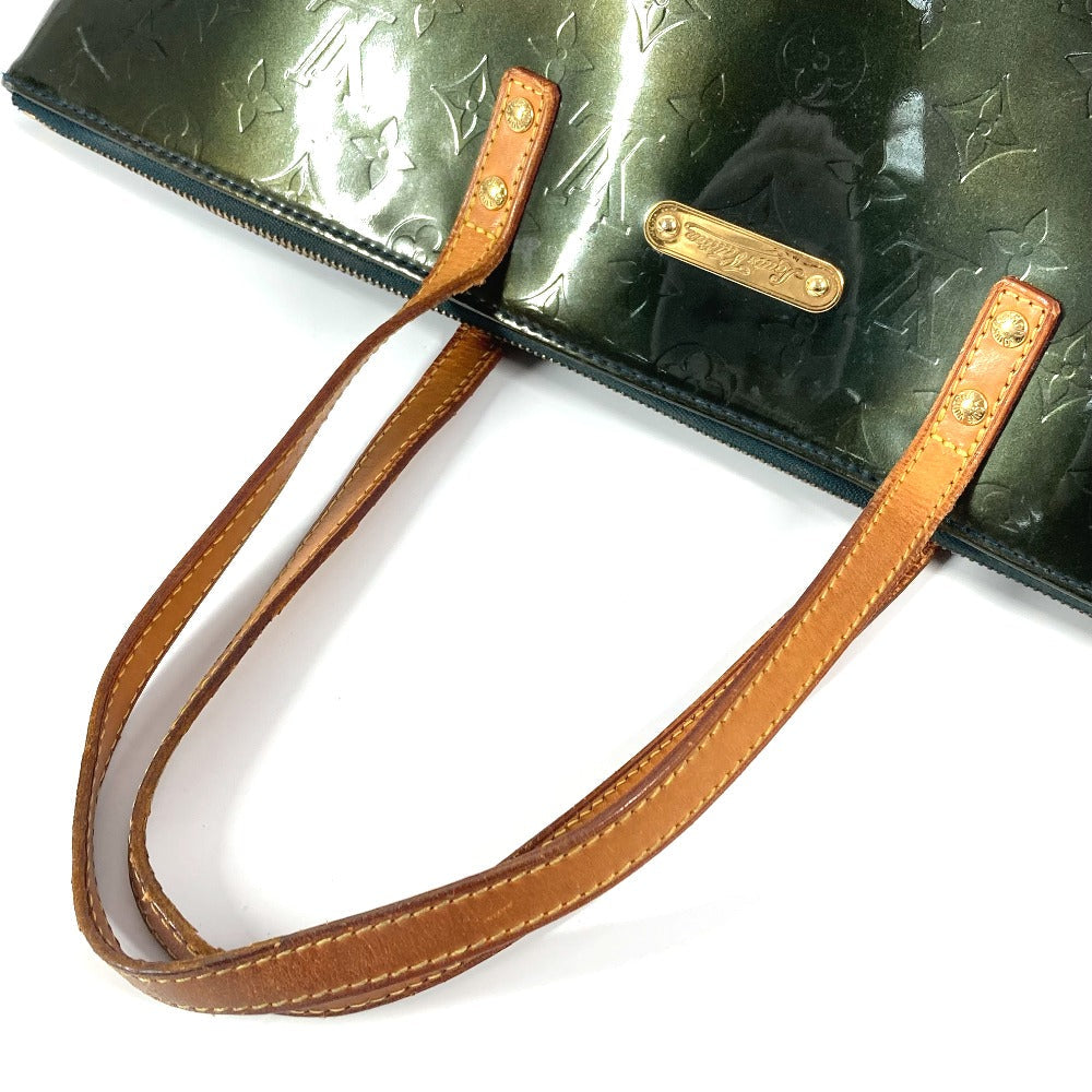 LOUIS VUITTON Shoulder Bag M93673 Monogram Vernis Canvas green Monogram Vernis Bellevue GM