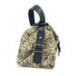 CHANEL Shoulder Bag Canvas / leather black Camellia CC COCO Mark