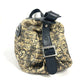 CHANEL Shoulder Bag Canvas / leather black Camellia CC COCO Mark