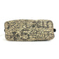 CHANEL Shoulder Bag Canvas / leather black Camellia CC COCO Mark
