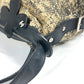CHANEL Shoulder Bag Canvas / leather black Camellia CC COCO Mark