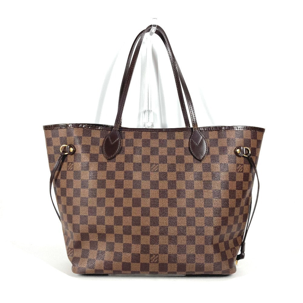 LOUIS VUITTON Shoulder Bag N51105 Damier canvas Brown Damier Neverfull MM unisex(Unisex) Used Authentic