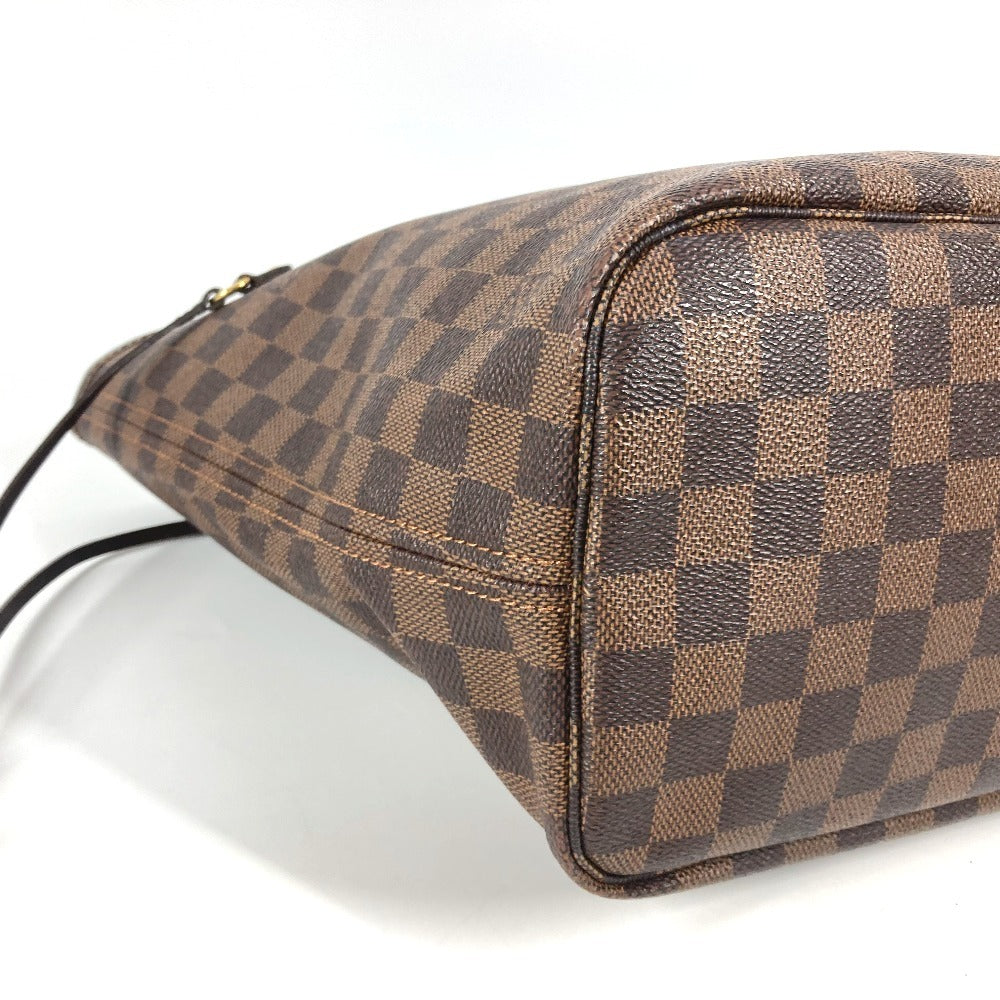 LOUIS VUITTON Shoulder Bag N51105 Damier canvas Brown Damier Neverfull MM unisex(Unisex) Used Authentic