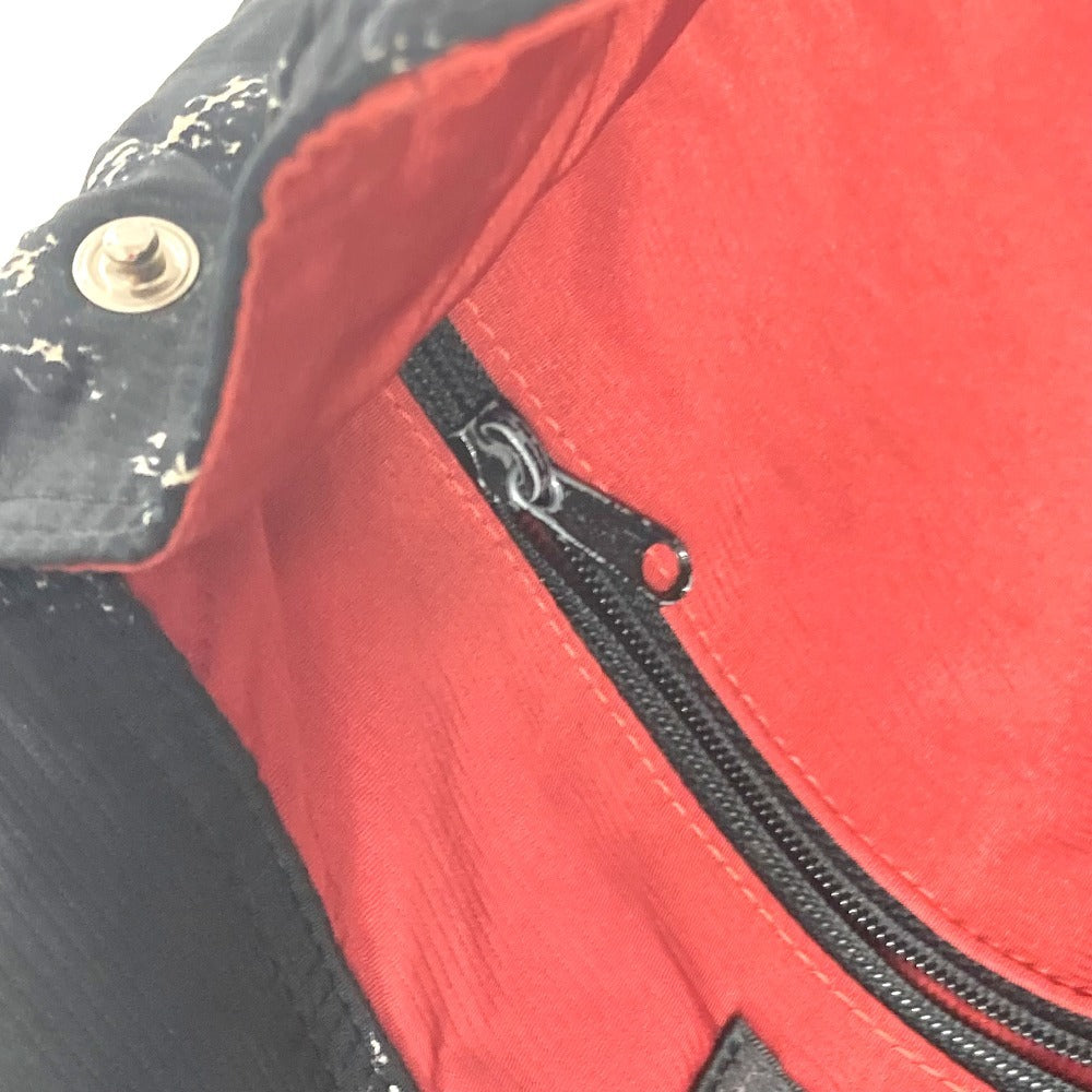 CHANEL Backpack Nylon black Old travel line Women Used Authentic