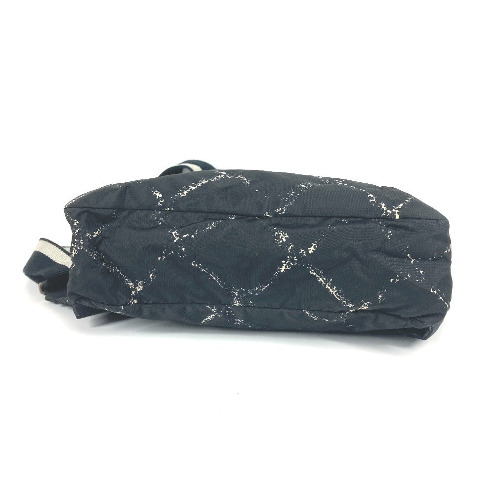 CHANEL Backpack Nylon black Old travel line Women Used Authentic