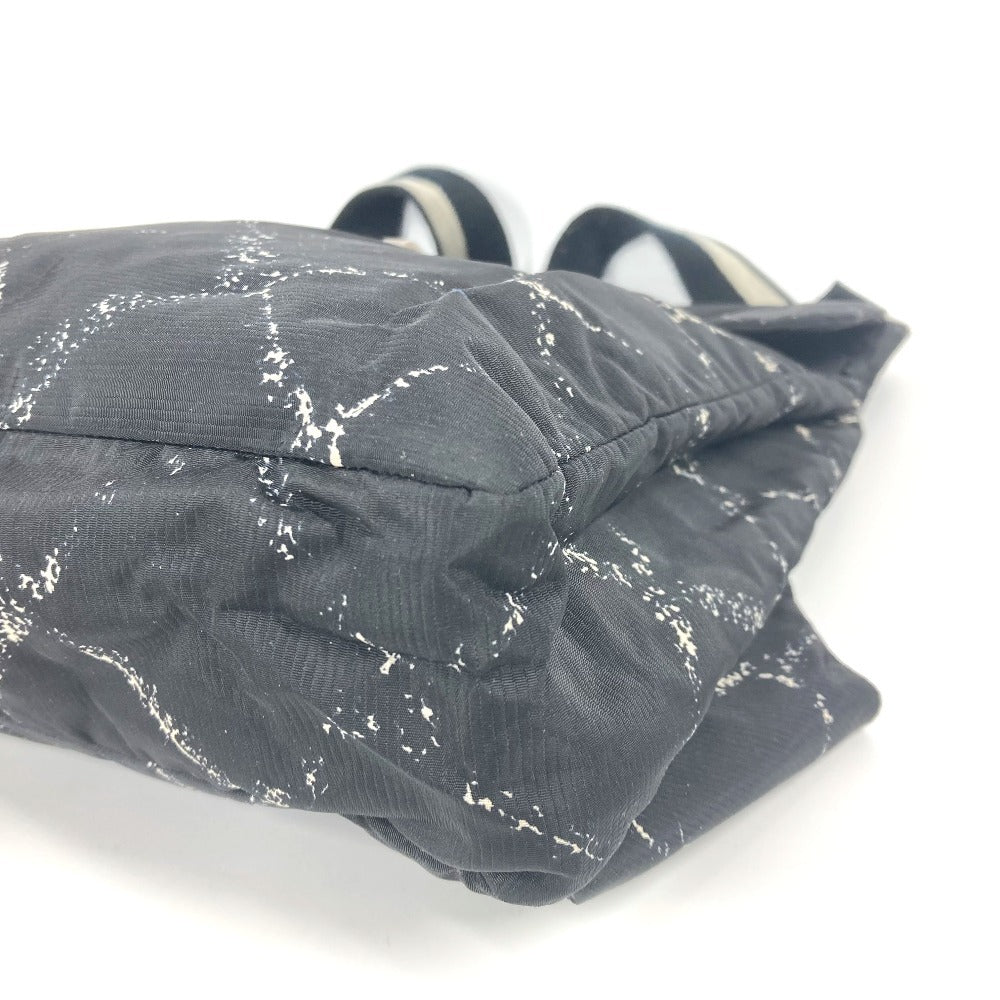 CHANEL Backpack Nylon black Old travel line Women Used Authentic