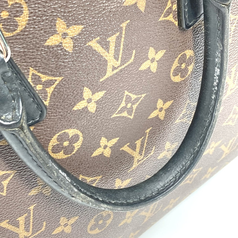 LOUIS VUITTON Handbag M40868 Monogram macacer canvas Brown Monogram macacer Porto documan Jules PDJ mens Used Authentic