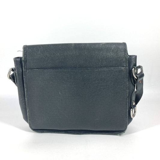 LOUIS VUITTON Shoulder Bag M32482 Taiga Leather black Taiga Andrei