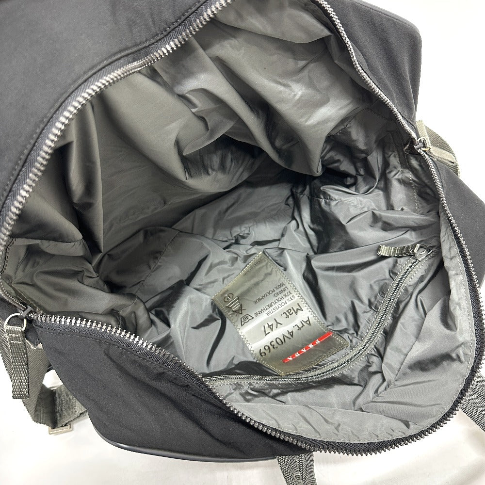 PRADA Boston Duffel bag 4V0369 Nylon black Sports logo