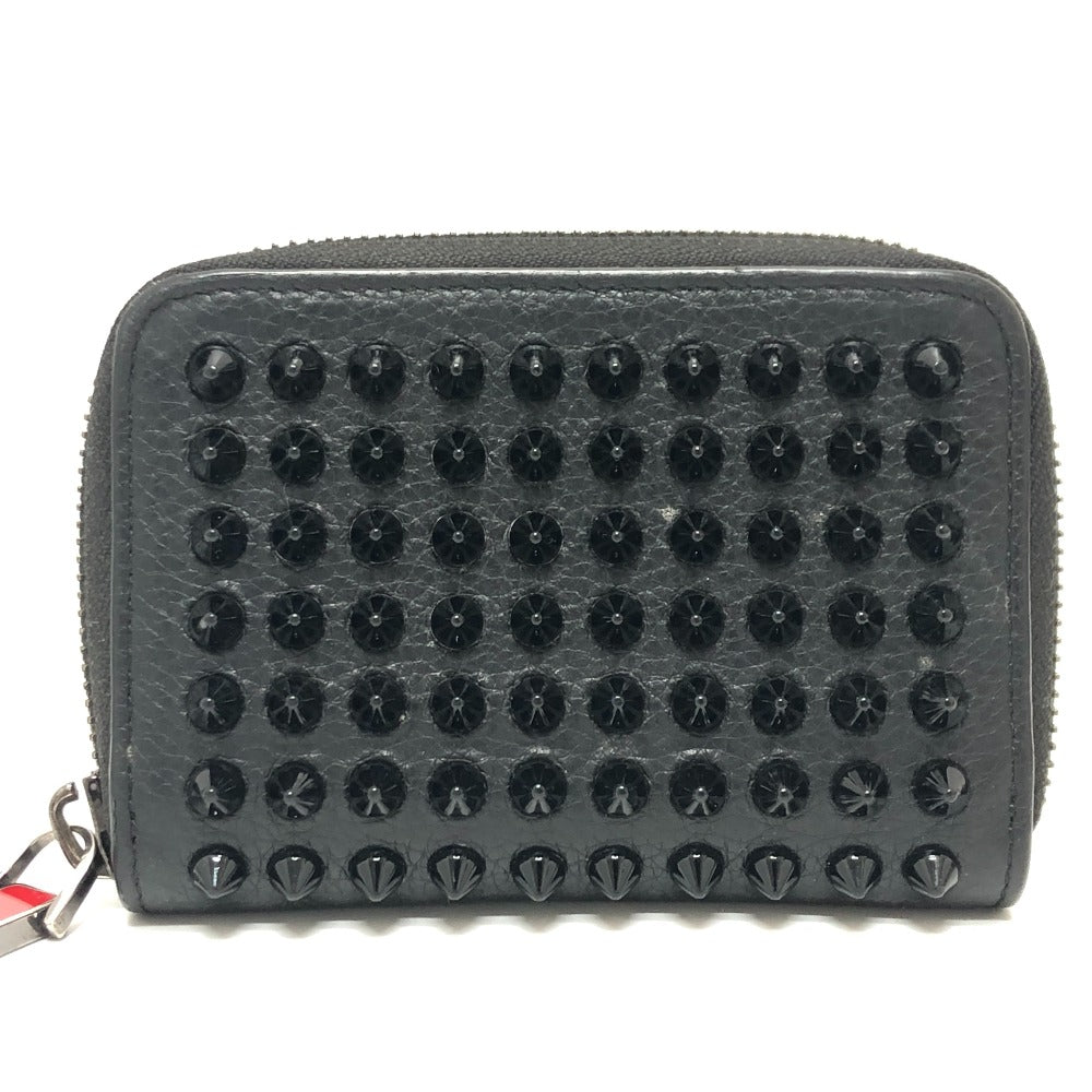 Christian Louboutin Coin case leather black Studs